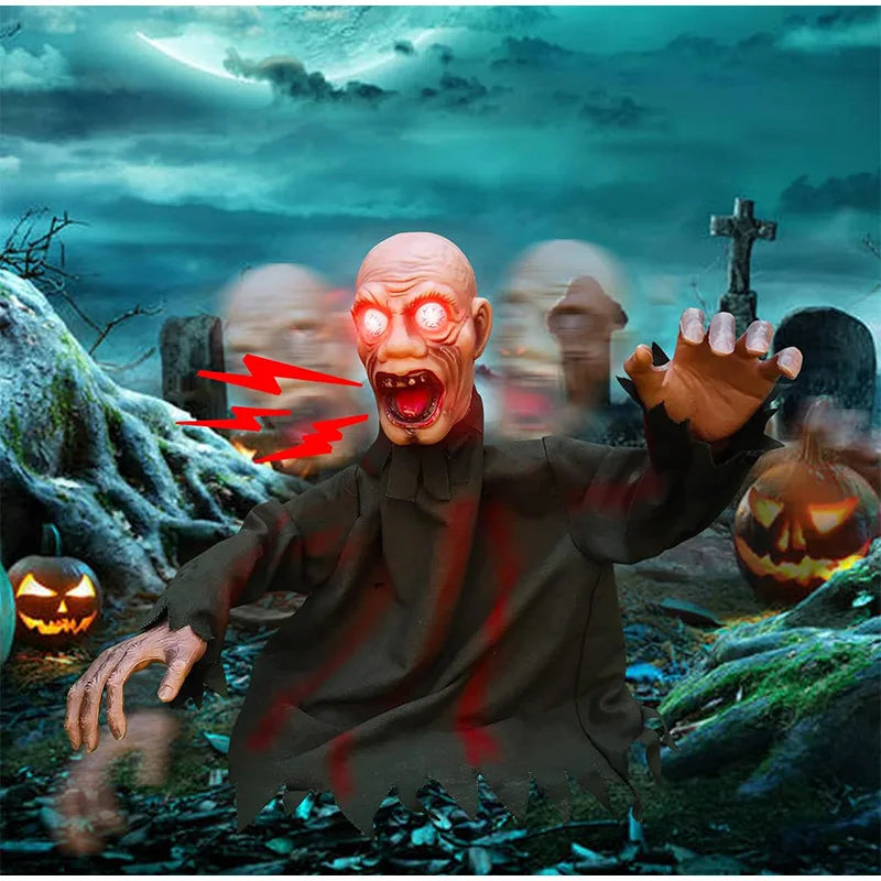 Voice Activated Halloween Decoration Ghost