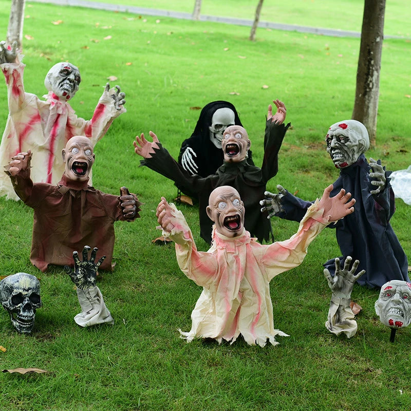 Voice Activated Halloween Decoration Ghost