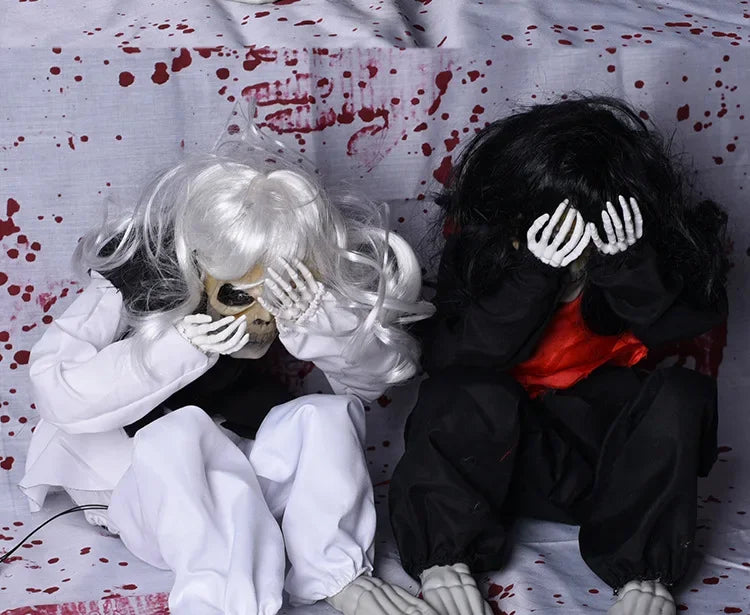 Halloween Crying Ghost Haunted House