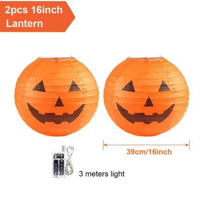 Halloween Hanging Pumpkin Lantern