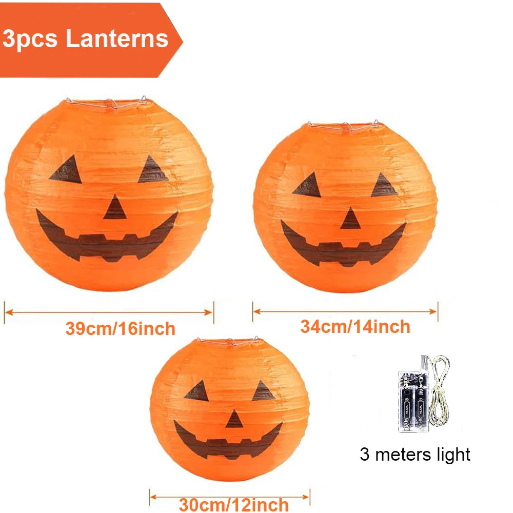 Halloween Hanging Pumpkin Lantern