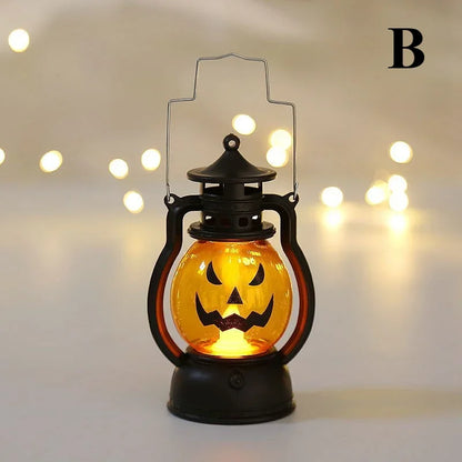 1-10PCS Halloween Pumpkin Ghost Face