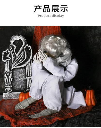 Halloween Crying Ghost Haunted House
