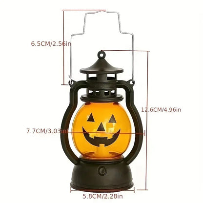 1-10PCS Halloween Pumpkin Ghost Face