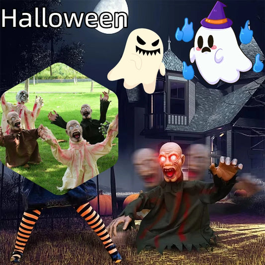 Voice Activated Halloween Decoration Ghost
