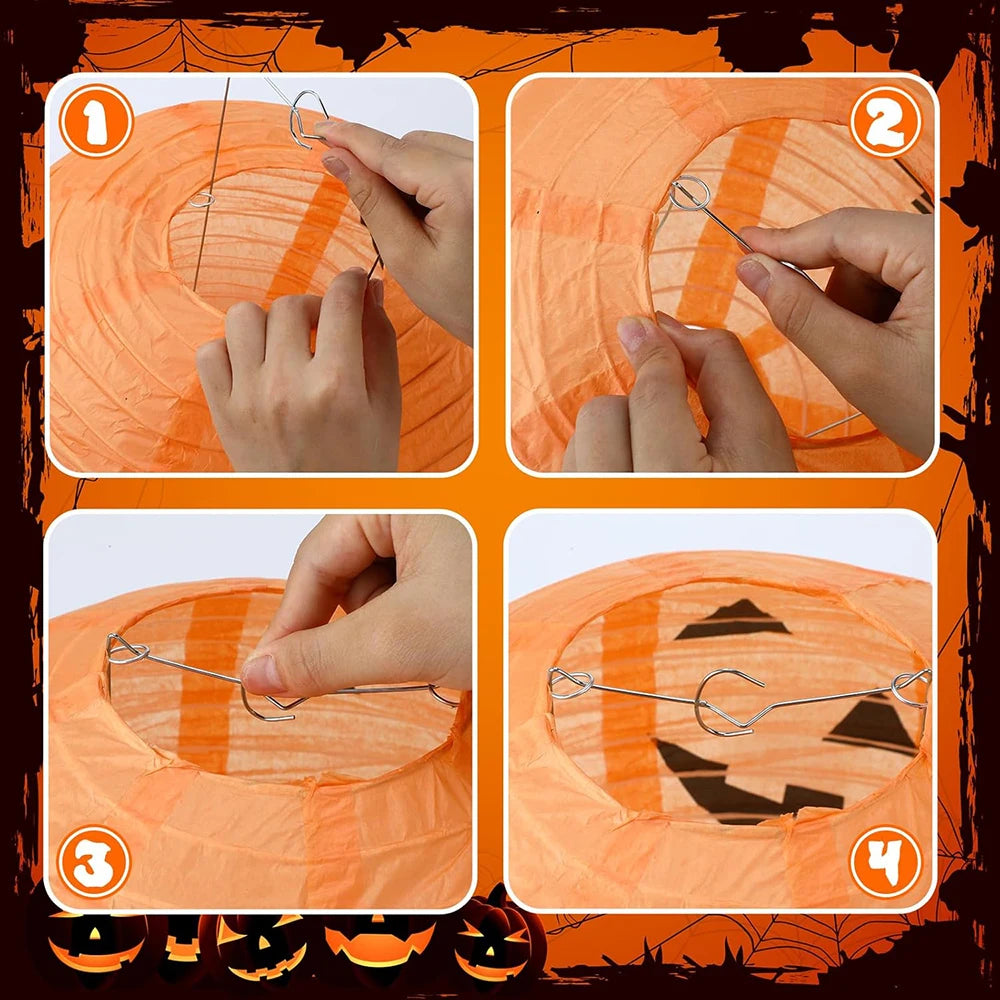 Halloween Hanging Pumpkin Lantern
