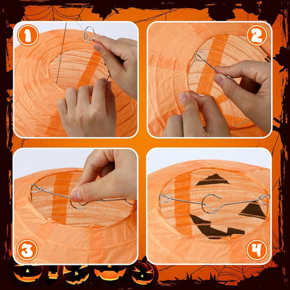 Halloween Hanging Pumpkin Lantern