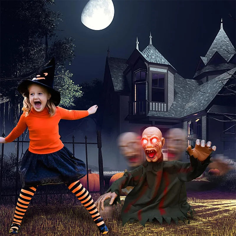 Voice Activated Halloween Decoration Ghost