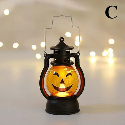 1-10PCS Halloween Pumpkin Ghost Face